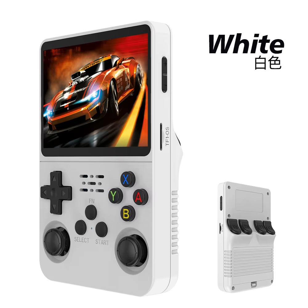 NEW R36S Retro Handheld Video Game Console Linux System 3.5-Inch IPS Screen Mini Portable Handheld Video Player 64GB 15000 Games