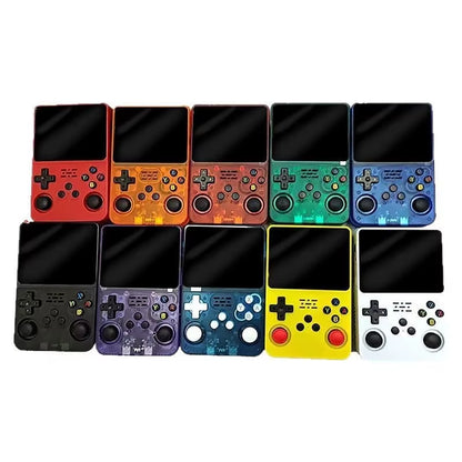 NEW R36S Retro Handheld Video Game Console Linux System 3.5-Inch IPS Screen Mini Portable Handheld Video Player 64GB 15000 Games