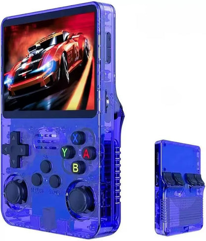 NEW R36S Retro Handheld Video Game Console Linux System 3.5-Inch IPS Screen Mini Portable Handheld Video Player 64GB 15000 Games